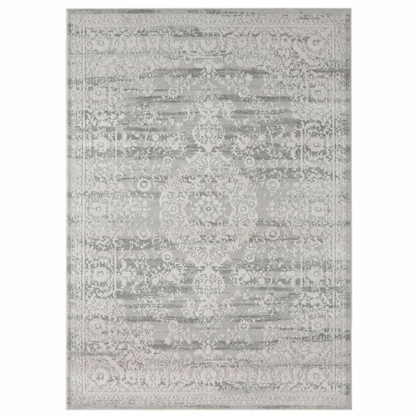 United Weavers Of America Aspen Alamosa Grey Area Rectangle Rug, 5 ft. 3 in. x 7 ft. 2 in. 4520 11572 58